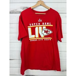 Kansas City Chiefs Super Bowl LIV Champions Shirt Men’s Size‎ XL NFL Football